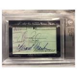 2012 Leaf Cut Signature Warren Beatty
