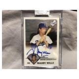 2003 Topps Maury Willis Autograph