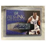 2013 Fleer Jamal Mashburn Autograph Card