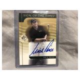2003 Upper Deck Nick Price Autograph Card