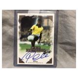 2014 Leaf Pele Autograph Card