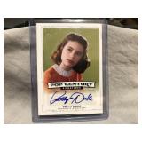 2014 Leaf Patty Duke Autograph Card