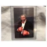 Larry Holmes Boxer Autograph Card