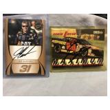 2010 Jeff Bufton & 98 Irvan Autograph Cards