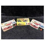 3pcs Vintage 3 in 1 Convertible Model Kits