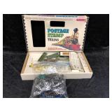 Vintage Aurora Postage Stamp N-Gauge Train set