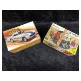 2pcs of vintage car models