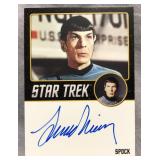 2013 Leonard Nimoy "Spock" Star Trek Autograph