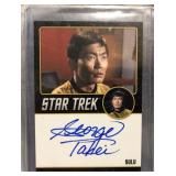 2013 George Takei "Sulu" Star Trek Autograph