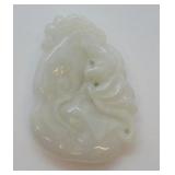 Carved Jade Pendant