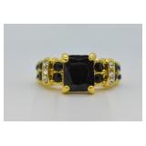 Gold-tone Costume Bling Ring