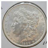 1890 MORGAN DOLLAR CHOICE BU
