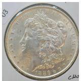 1886 MORGAN DOLLAR CHOICE BU