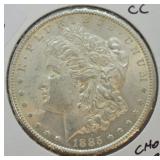 1885 CC MORGAN DOLLAR CHOICE BU  PQ