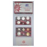 2000 SILVER PROOF SET