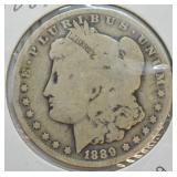 1889 O MORGAN DOLLAR G