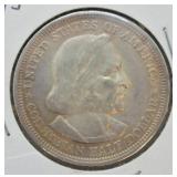 1893 COLUMBIAN EXPO HALF AU