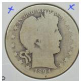1894 S BARBER HALF DOLLAR