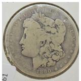 1890 O MORGAN DOLLAR  VG