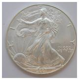 2001 SILVER EAGLE  GEM