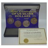 TWO CENTURIES OF US SILVER DOLLARS