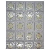 20 40 % SILVER HALF DOLLARS