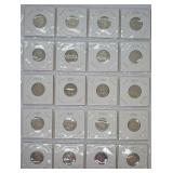 20 BUFFALO NICKELS