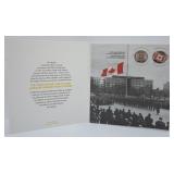 50TH ANIVERSARY CANADA COINS