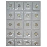 20 SILVER DIMES