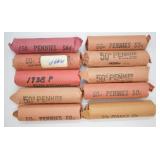 10 ROLLS OF WHEAT CENTS