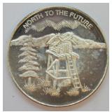 ALASKA .999 SILVER ROUND 1 OZ