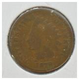 1870 INDIAN HEAD CENT RARE DATE