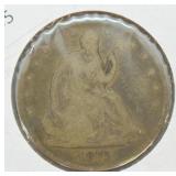 1875 SEATED HALF DOLLAR  G