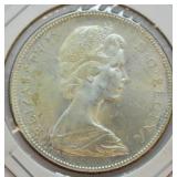 1967 CANADA SILVER DOLLAR CHOICE BU