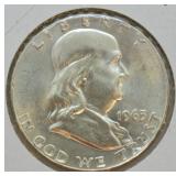 1963 FRANKLIN HALF DOLLAR  GEM