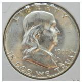 1955 FRANKLIN HALF CHOICE BU  FBL