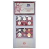 2001 SILVER PROOF SET