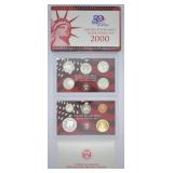 2000 SILVER PROOF SET