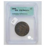 1825 LARGE CENT