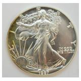 1987 SILVER EAGLE  GEM