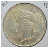 1923 PEACE DOLLAR CHOICE BU