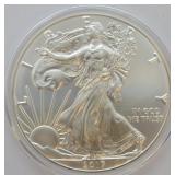 2017 SILVER EAGLE  GEM