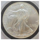 1999 SILVER EAGLE  GEM