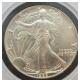 1988 SILVER EAGLE  GEM