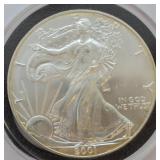 2001 SILVER EAGLE  GEM