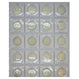 20 40 % SILVER HALF DOLLARS