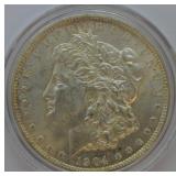 1904 O MORGAN DOLLAR CHOICE BU