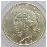 1925 PEACE DOLLAR CHOICE BU