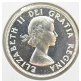 1962 CANADA SILVER 50 C PROOF LIKE