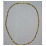 Fred Meyer Jewelers Tri-Colored Sterling Necklace